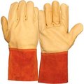 Pyramex Grain + Split Cowhide Leather Welding Glove, Size Large - Pkg Qty 12 GL6001WL
